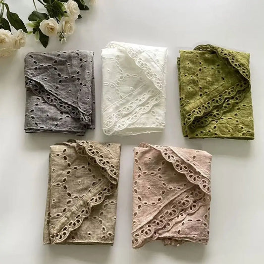 Lightweight Cotton Triangle Scarf – Head Wrap & Neck Bandana Triangle Neck Scarf Oasis Select
