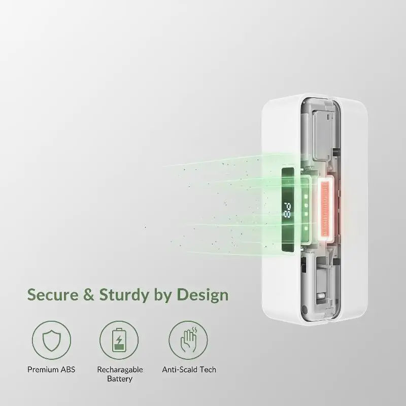 2-in-1 Portable USB Rechargeable Heat Bag Sealer & Cutter Heat Bag Sealer Peaceful Pleasures Health and Wellness