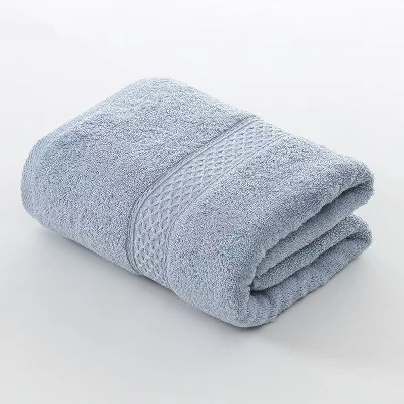 Soft Absorbent Cotton Bath Towel & Washcloth | Hotel Quality