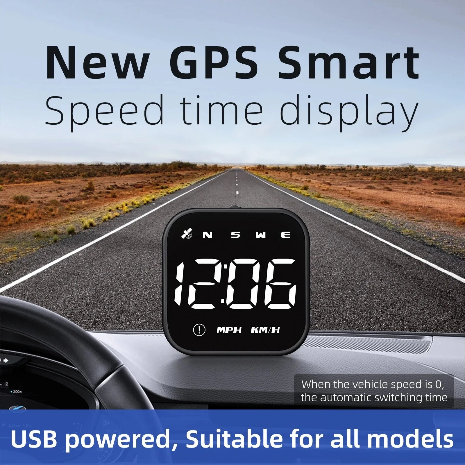 G4S Mini GPS HUD Universal Car Head Up Display Digital Windshield Projector Speedometer KMH MPH Peaceful Pleasures Health and Wellness