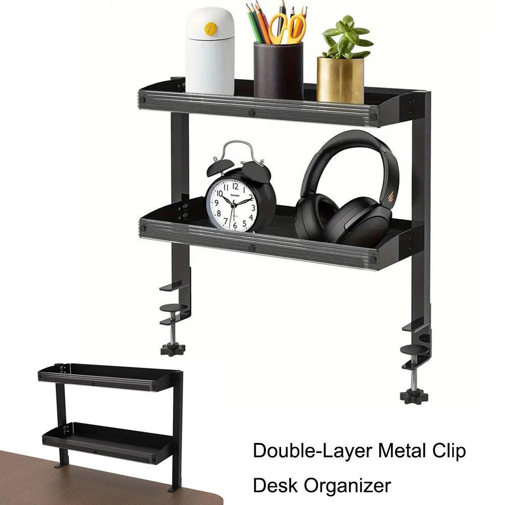 2-Tier Desktop Organizer Shelf & Table Extender | Heavy Duty