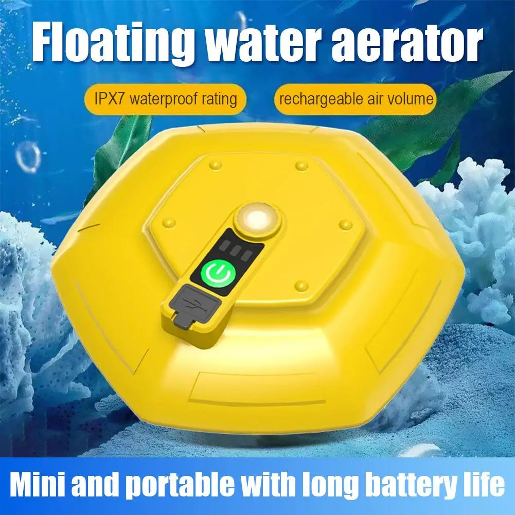 Portable Float Fishing Aerator for Oxygen Supply Peaceful Pleasures Health and Wellness