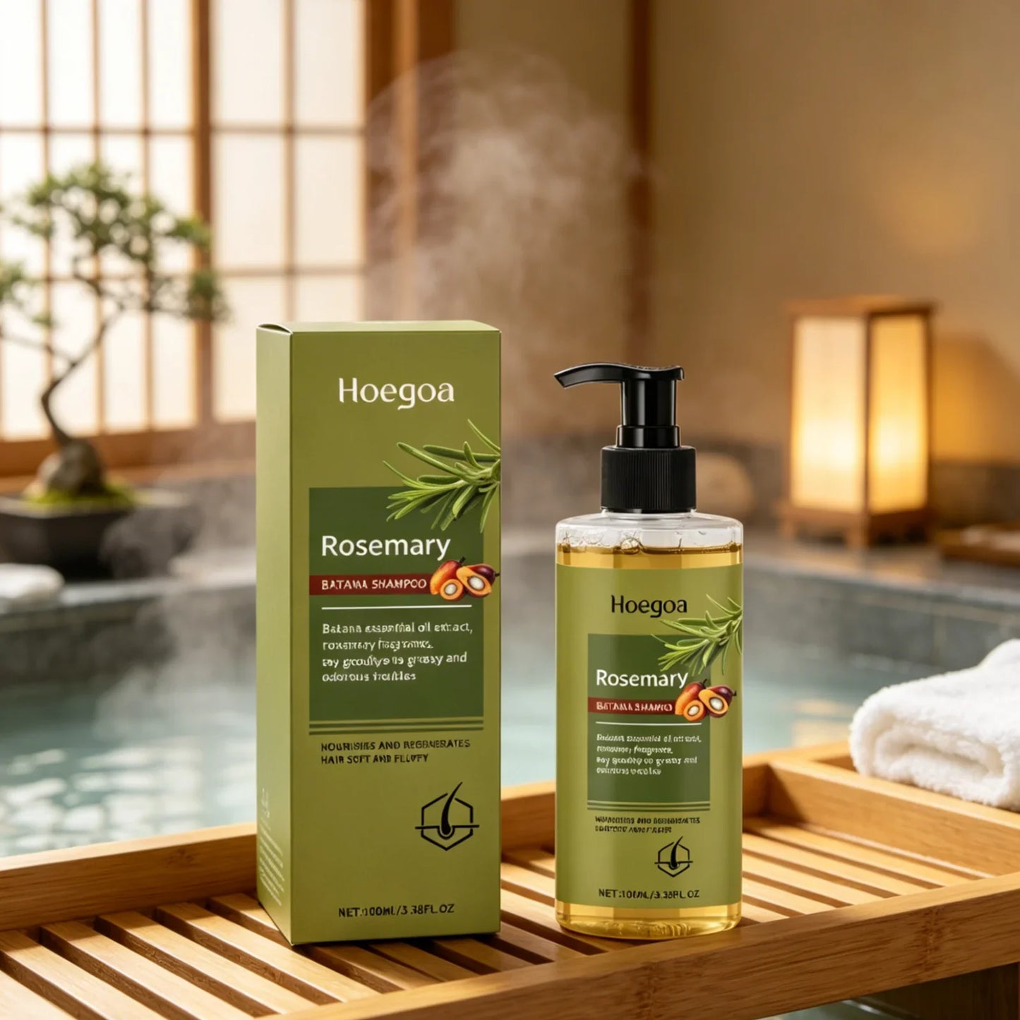 Hoegoa Anti-Dandruff Shampoo Deep Cleansing Scalp Care 100ml