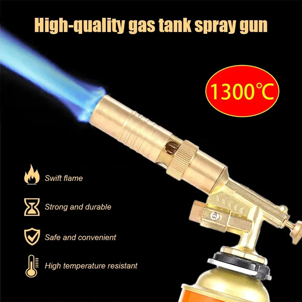 Butane Torch Lighter – BBQ, Camping, Baking & Welding Gun