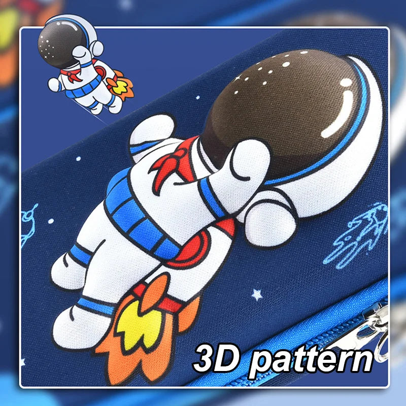 3D Kawaii Pencil Case EVA Large Capacity Waterproof Light Box Student