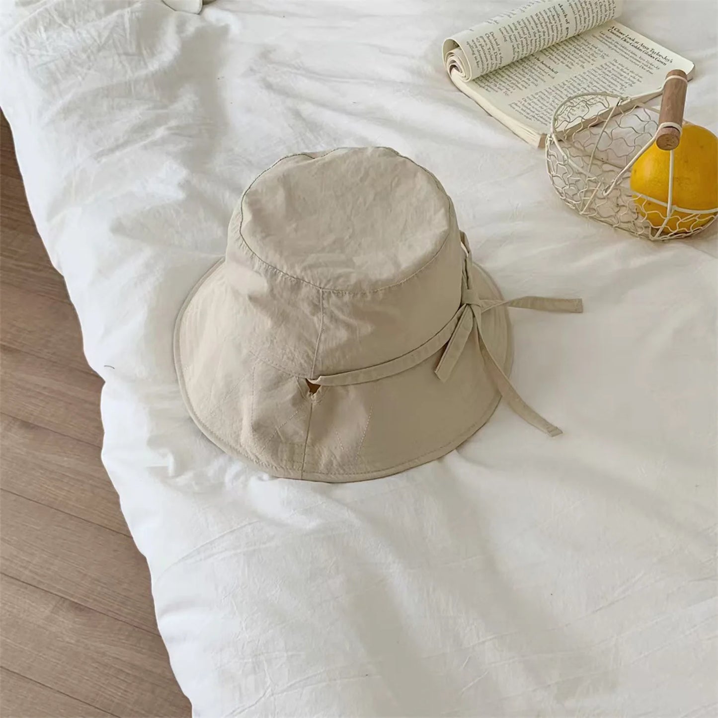 Summer Wide Brim Fisherman Hat Sun Protection Mountaineering Bucket Caps for Fishing Camping Traveling Peaceful Pleasures Health and Wellness