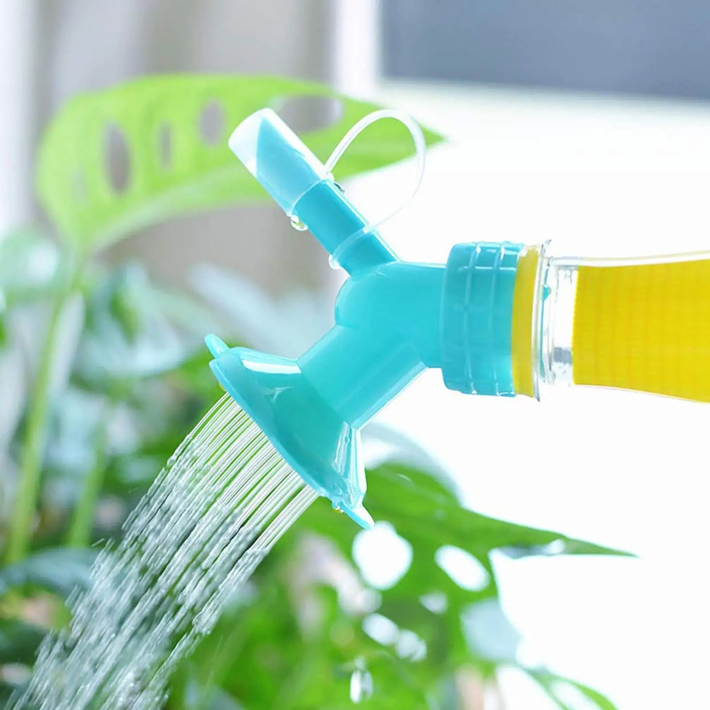 Sunflower Bottle Lid Sprinkler – 2-in-1 Garden Watering Nozzle