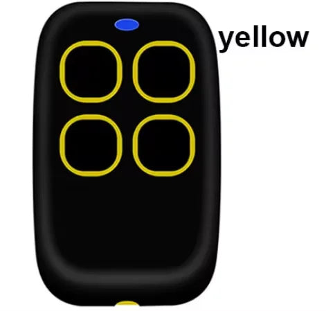 433 MHz Multi-frequency Wireless Replication Remote Control for Car Modification Safety Electronic Access Control Switch Peaceful Pleasures Health and Wellness Yellow