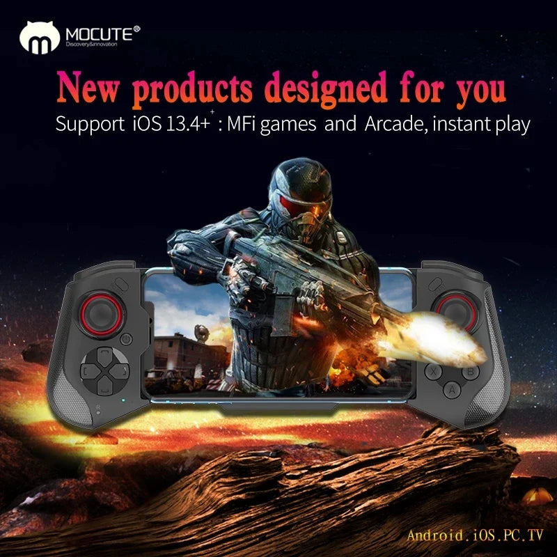 AyeBeau Bluetooth Gamepad Controller for iPhone & Android