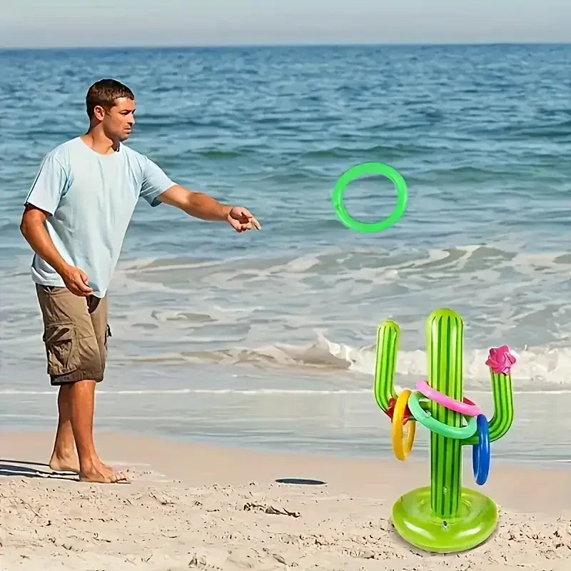 Inflatable Cactus Set – Pool & Beach Party Toys | Summer Fun