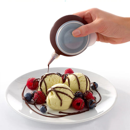 Silicone Piping Tool & Chocolate Extruder – 5 Nozzles Piping & Decorating Tool Oasis Select