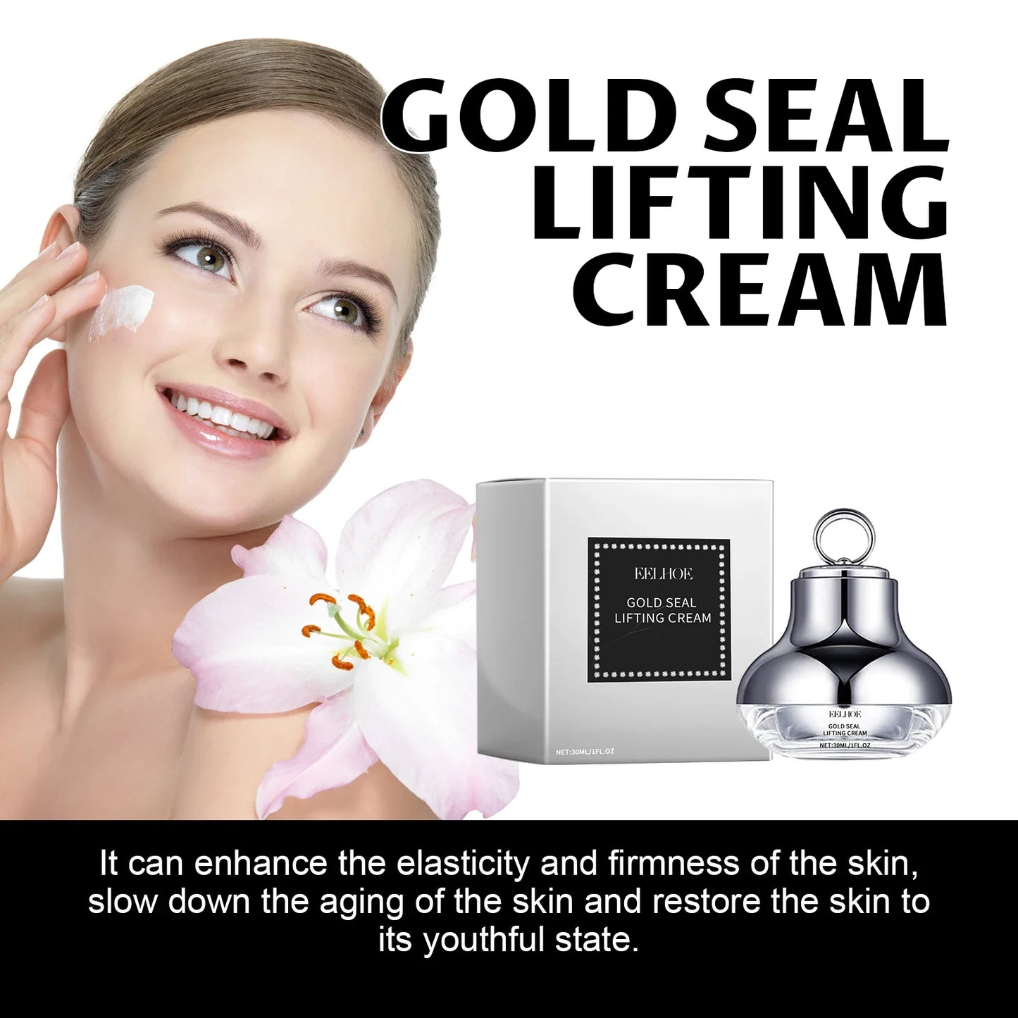 Eelhoe Lifting & Tightening Face Cream – Anti-Aging Moisturizer