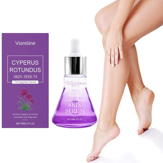 Cyperus Rotundus Hair Regrowth Inhibitor Serum – Post Hair Removal Soothing & Moisturizing Skin Serum 30ml Peaceful Pleasures Health and Wellness