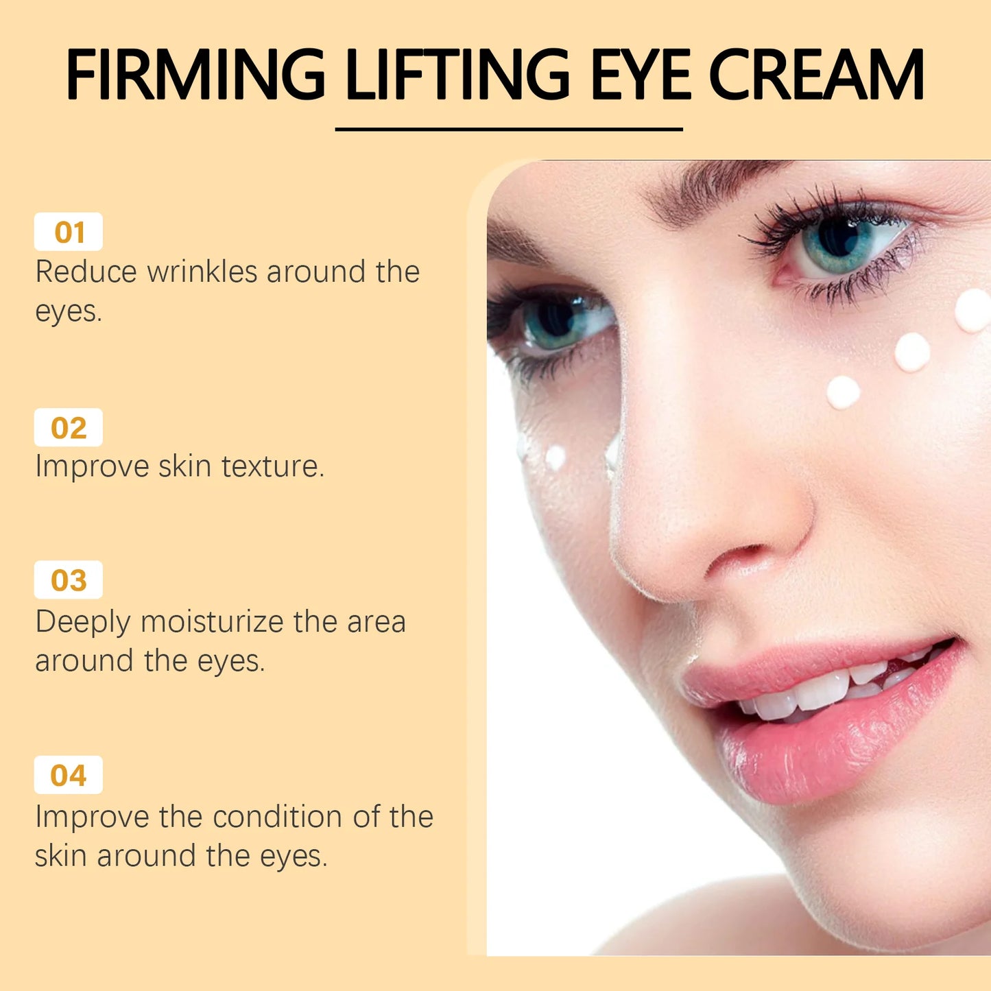 Retinol Eye Cream – Dark Circles, Puffiness & Wrinkles