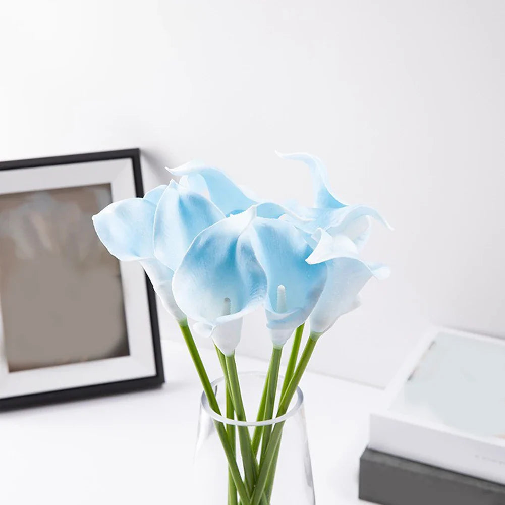 Calla Lily Artificial Bouquet – Wedding & Home Decor Flowers