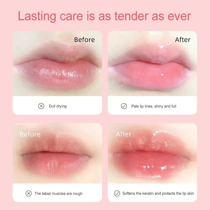 Honey Peach Lip Balm Color Change Lipstick Lips Plumper Moisturizing Hydrating Nourishing Lips Skin Care Peaceful Pleasures Health and Wellness