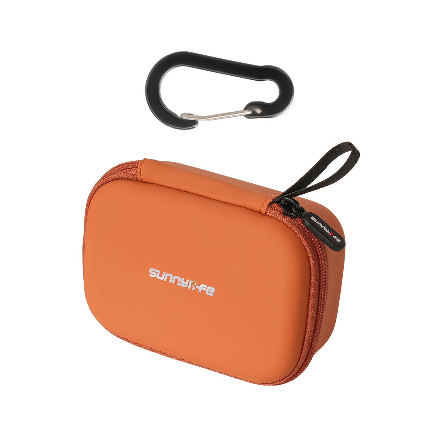 Stylish design High-Quality Matte Leather For Insta360 Ace Pro 2/1 Street Photography Storage Bag And Handbag Accessories Peaceful Pleasures Health and Wellness orange