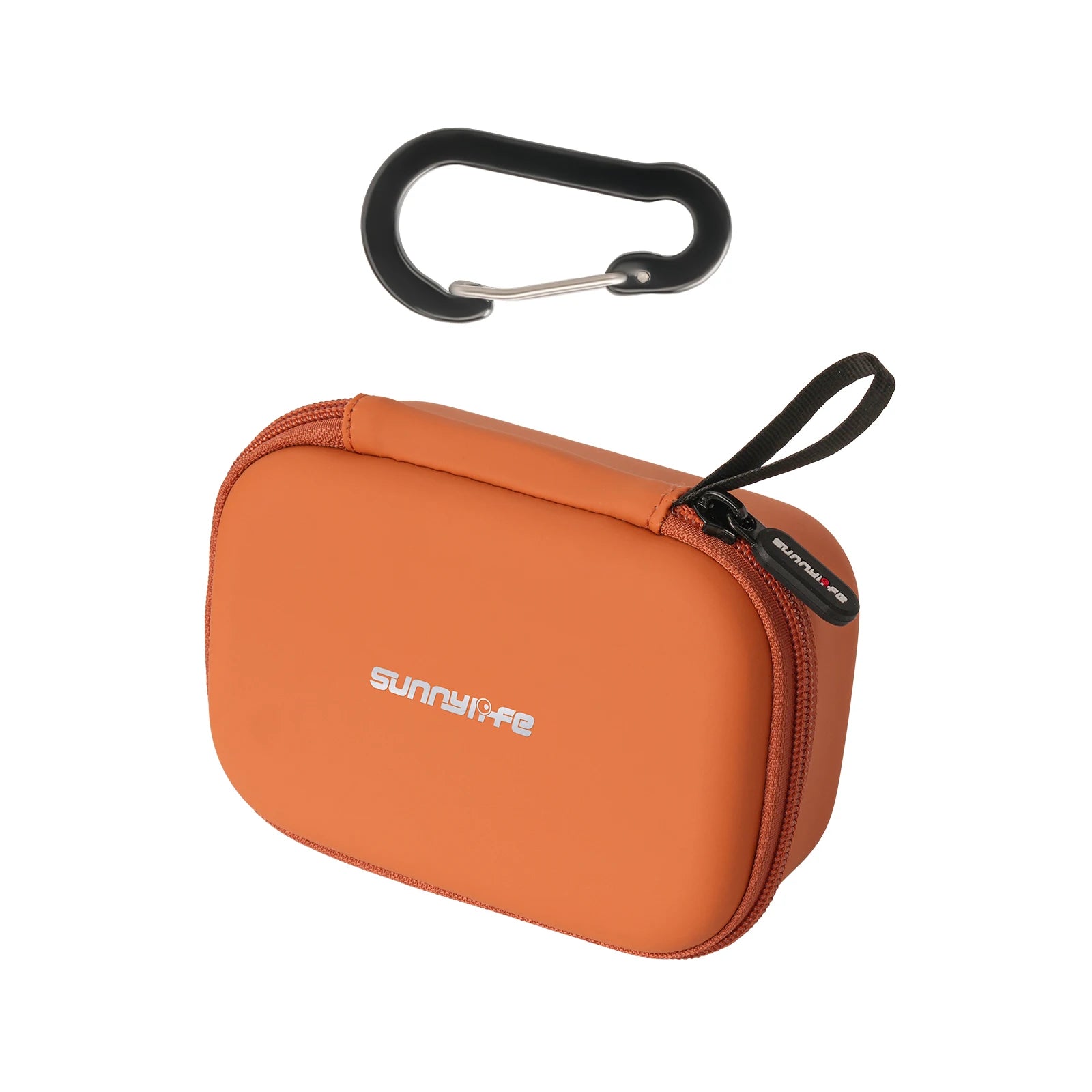 Stylish design High-Quality Matte Leather For Insta360 Ace Pro 2/1 Street Photography Storage Bag And Handbag Accessories Peaceful Pleasures Health and Wellness orange