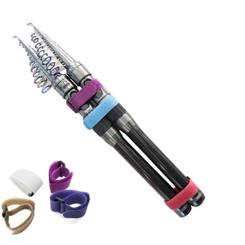 Fishing Rod Velcro Strap Double-sided Anti Slip Self-adhesive Binding