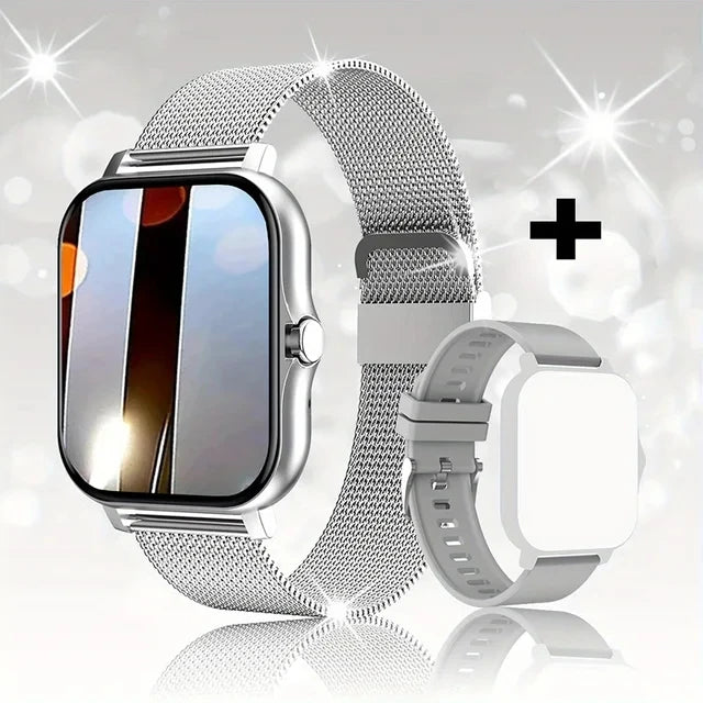 Smart Watch 1.44" Bluetooth Call Fitness Tracker for Men & Women