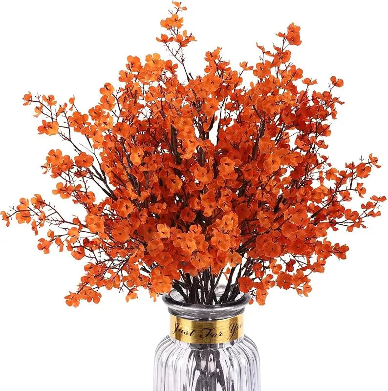 3pcs Silk Baby's Breath Artificial Flowers – Fall & Halloween Decor