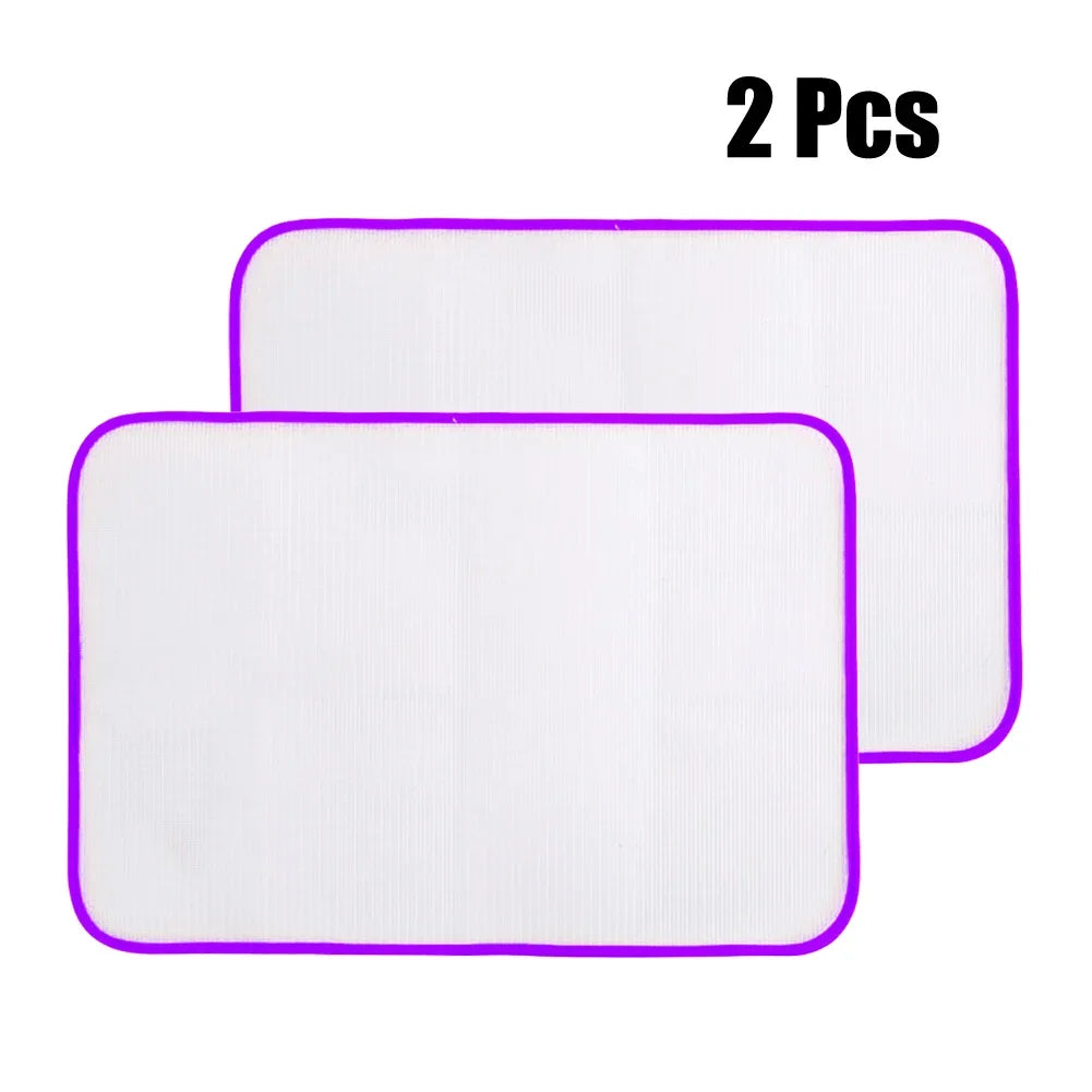 Protective Insulation Ironing Board Cover Cloth Guard Press Mesh Random Colors High Temperature Pad Ironing Against Pressing Peaceful Pleasures Health and Wellness