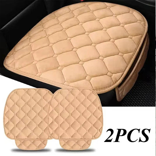 2-Pack Universal Car Seat Cushions | Soft Knit Polyester Cover Car Seat Cushion Oasis Select
