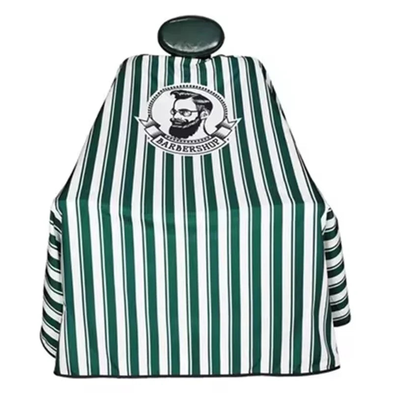 Hairdressing Coth Pattern Cutting Hair Waterproof Cloth Salon Barber Cape Professional Hair Stylist Retro Aprons Haircut Cape Peaceful Pleasures Health and Wellness