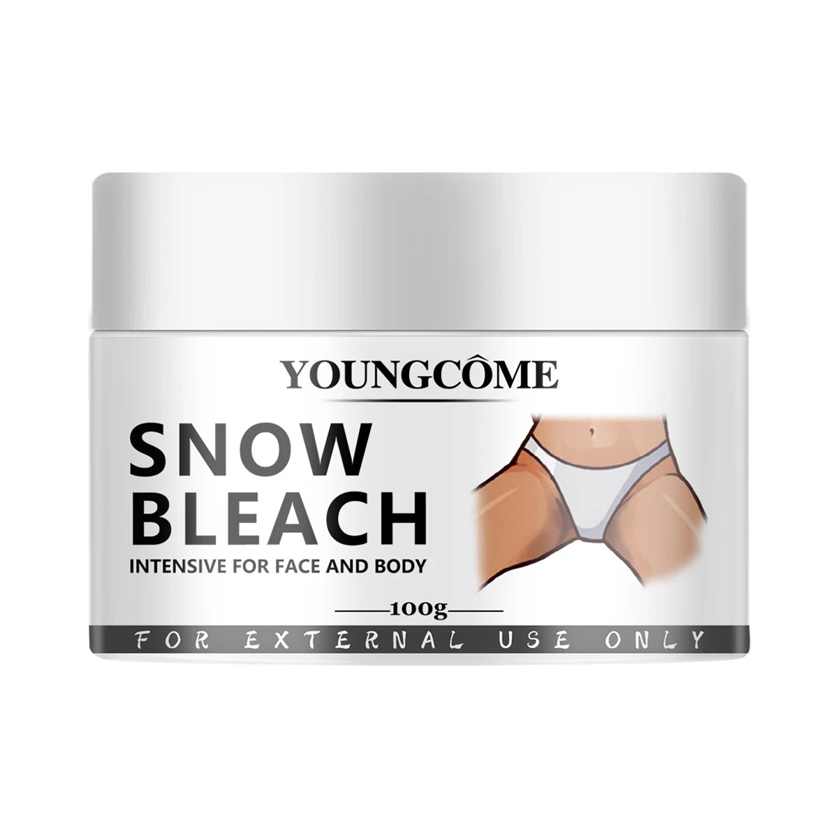 Body Brightening Bleach Cream – Underarm & Dark Spots Peaceful Pleasures Health and Wellness 100g