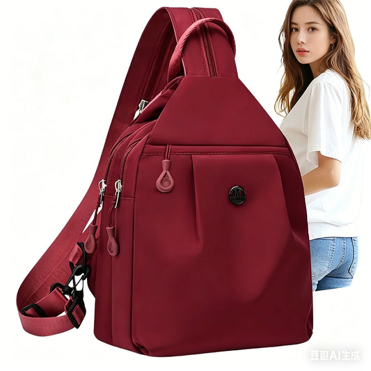 Women's Mini Backpack – Lightweight Crossbody Commuter Bag Mini Crossbody Backpack Peaceful Pleasures Health and Wellness