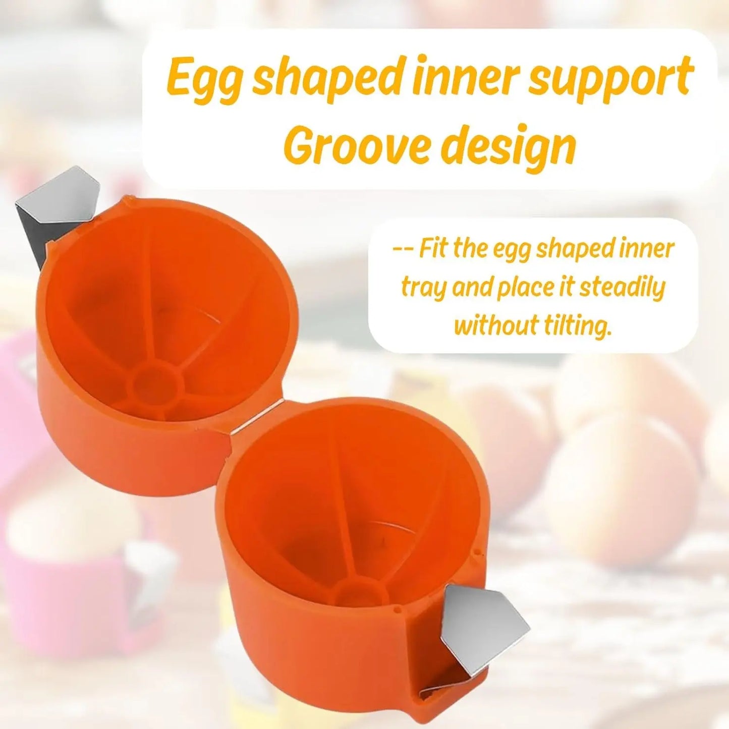 Egg Shell Opener & Cracker – Mess-Free Kitchen Egg Tool