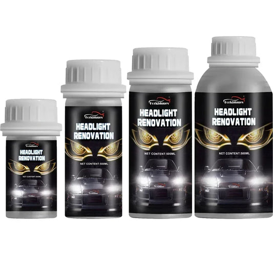 Car Headlight Polish Restoration Kit Headlight Polishing Cleaning Kit Anti-Scratch Hydrophobic Car Headlight Repair Motorcycle Peaceful Pleasures Health and Wellness