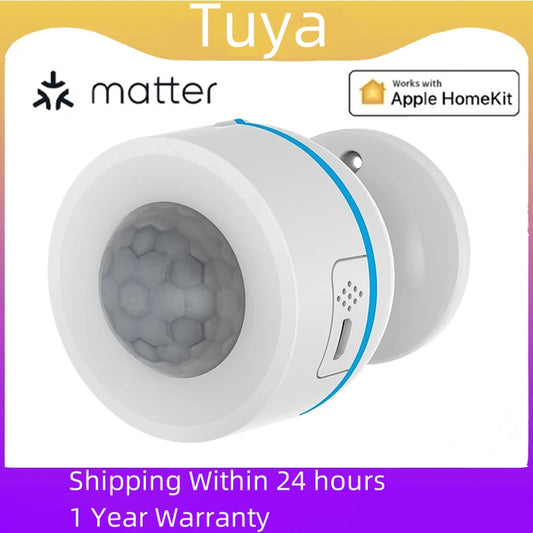 NEO Tuya Matter Thread Smart PIR Motion Sensor Wireless Human Body Motion Infrared Detector Work With HomeKit Alexa Google Home Peaceful Pleasures Health and Wellness