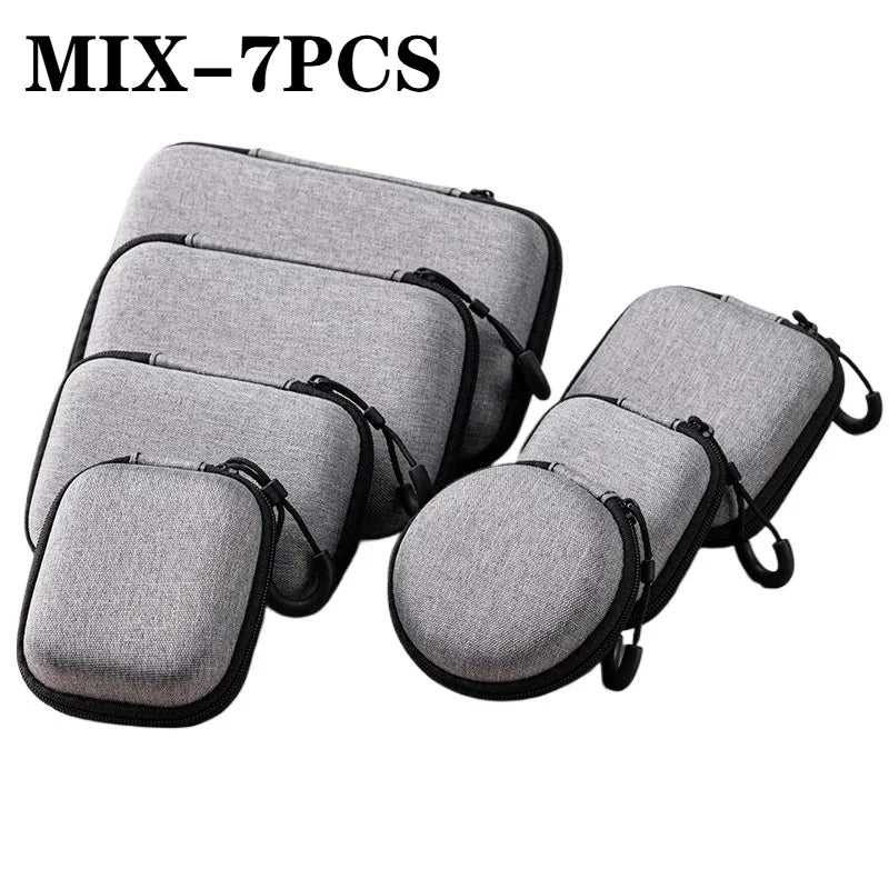 Electronics Organizer Pouch for Cables, Chargers & Headphones