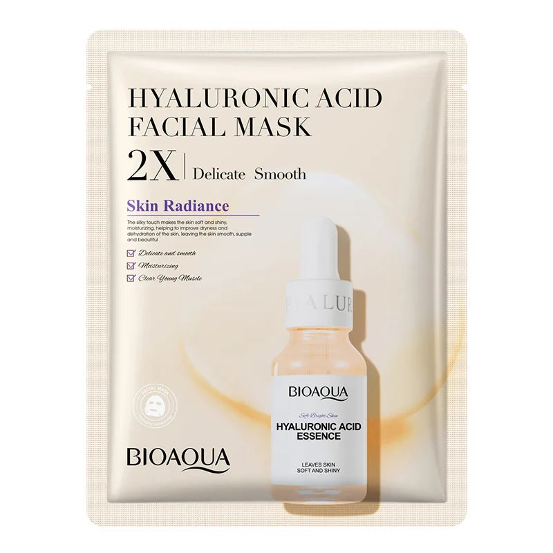 BIOAQUA Centella Collagen Sheet Masks 20pc | Hyaluronic Acid