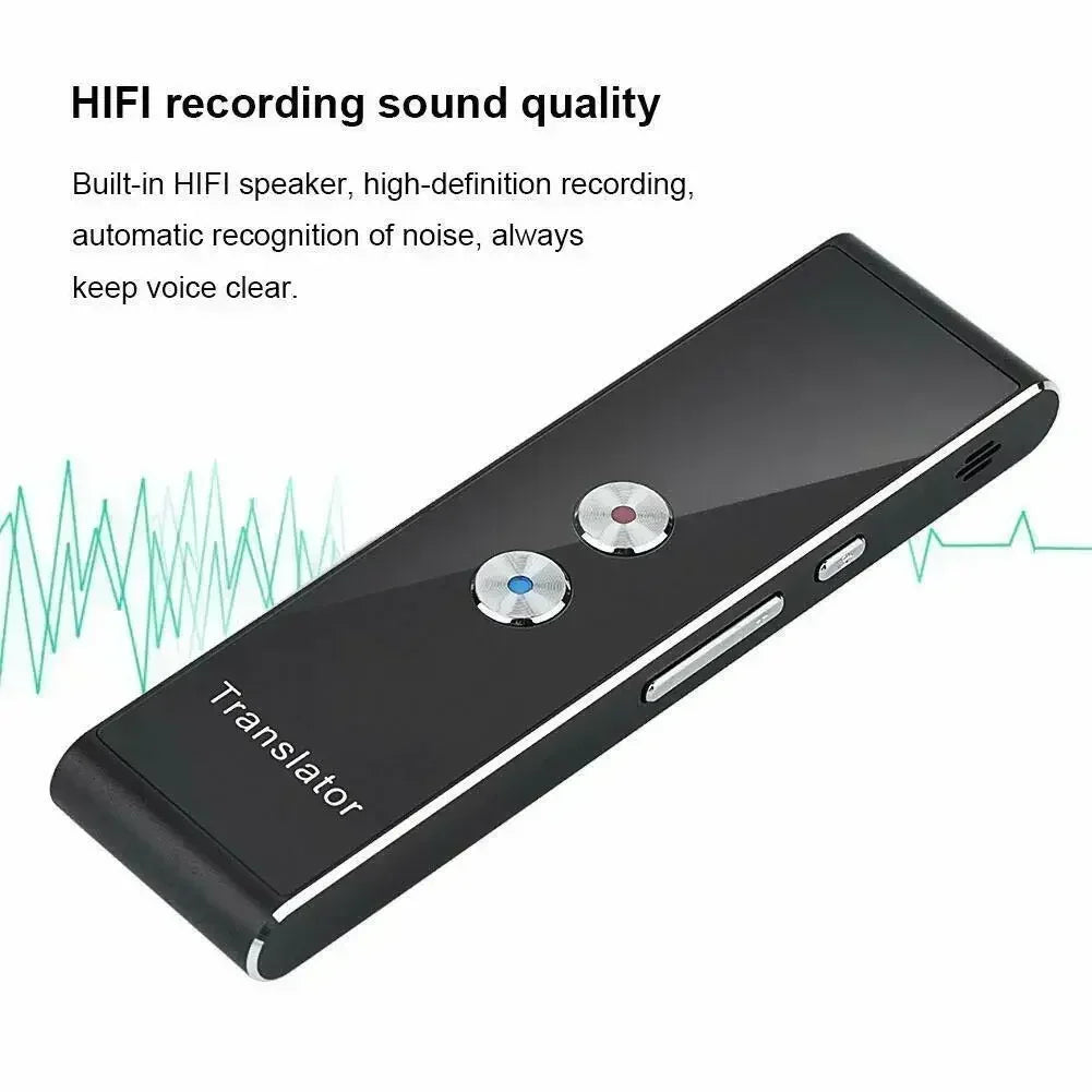 Wireless Voice Translate 40 Languages Multi Smart Instant for Business Travel Study Translated 2 Way Real Time Voice Translator Peaceful Pleasures Health and Wellness