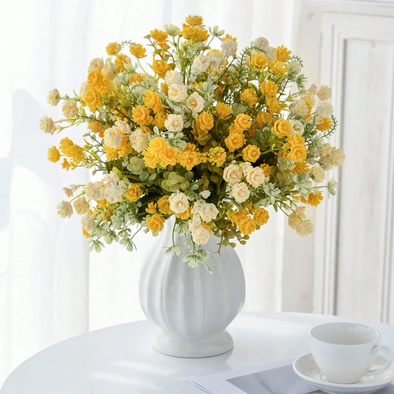 Silk Rose Artificial Flowers – Wedding Bouquet & Home Decor