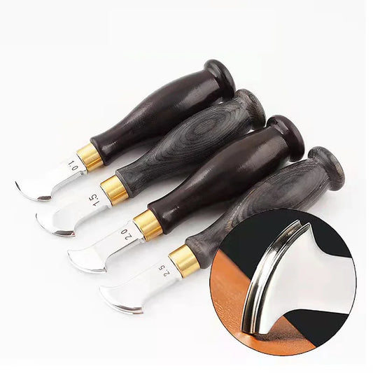 Professional Leather Edge Creaser & Grooving Iron Tool Set Leather Crafting Tool Peaceful Pleasures Health and Wellness