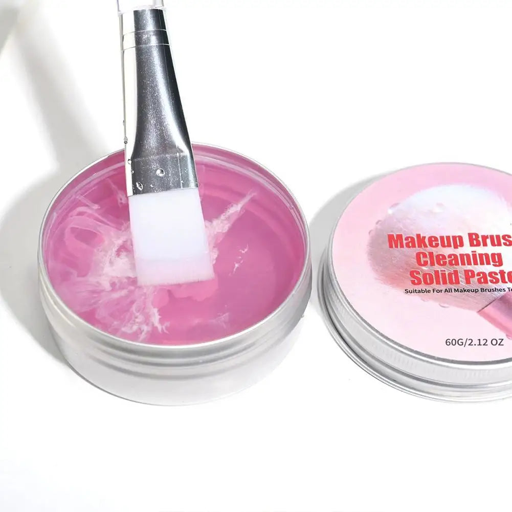 Makeup Brush Cleaner Soap with Silicone Mat – 60g/100g Peaceful Pleasures Health and Wellness