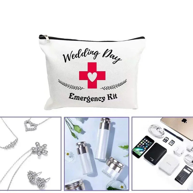 Wedding Day Emergency Survival Kit Bridal Makeup Bag Gift