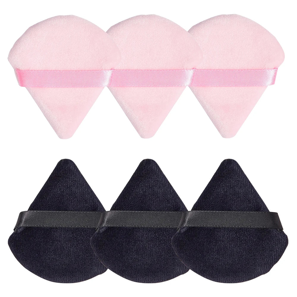 RUNTOIN Triangle Powder Puff Mini Finger Makeup Sponge 6-20 Pc