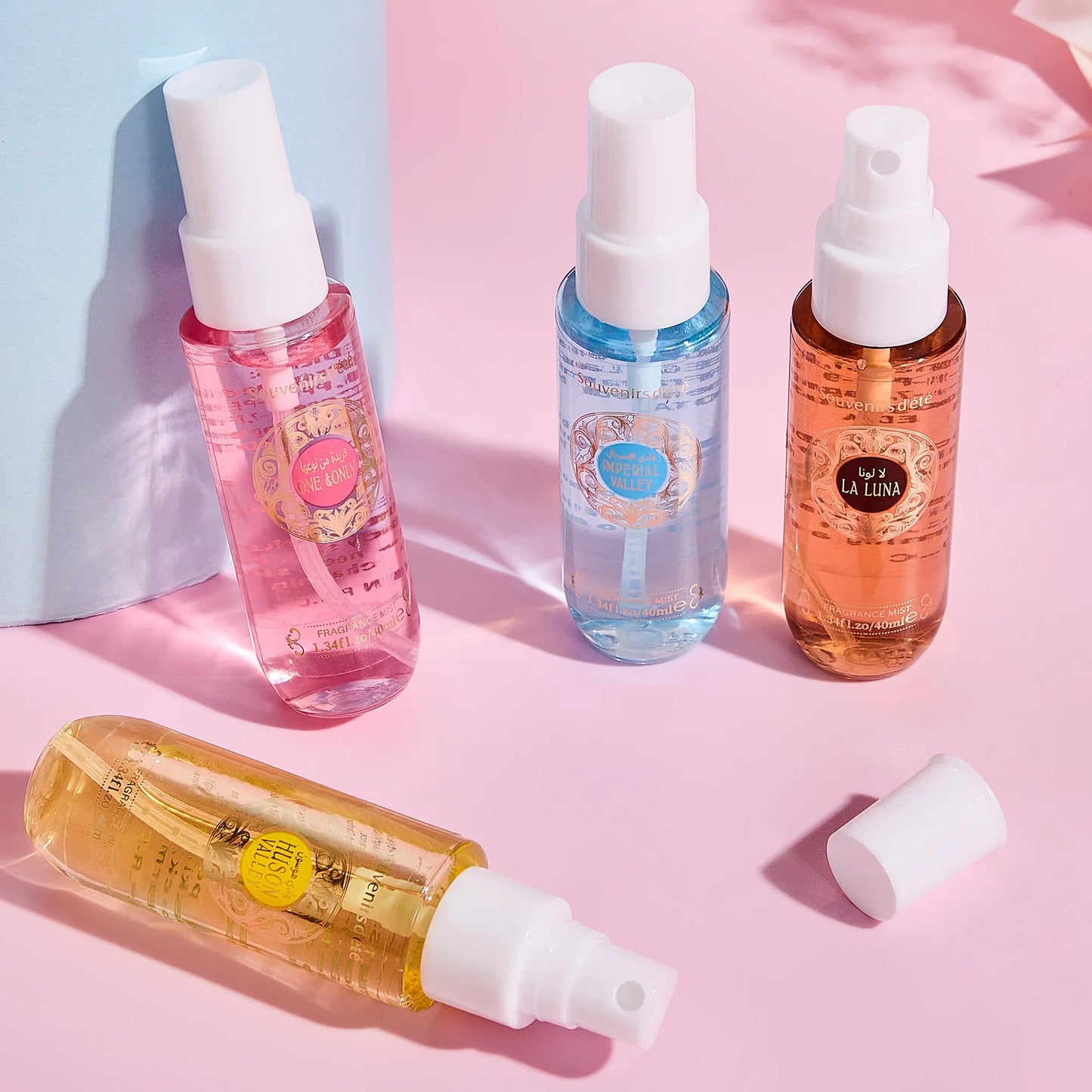 4-Piece Alcohol-Free Women's Body Spray Perfume Gift Set