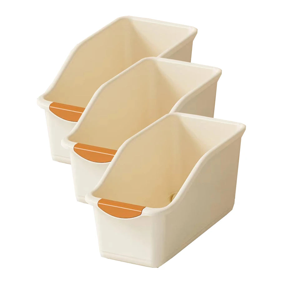 Under Sink Organizer with Wheels – Set of 2/3 Pull-Out Storage Baskets