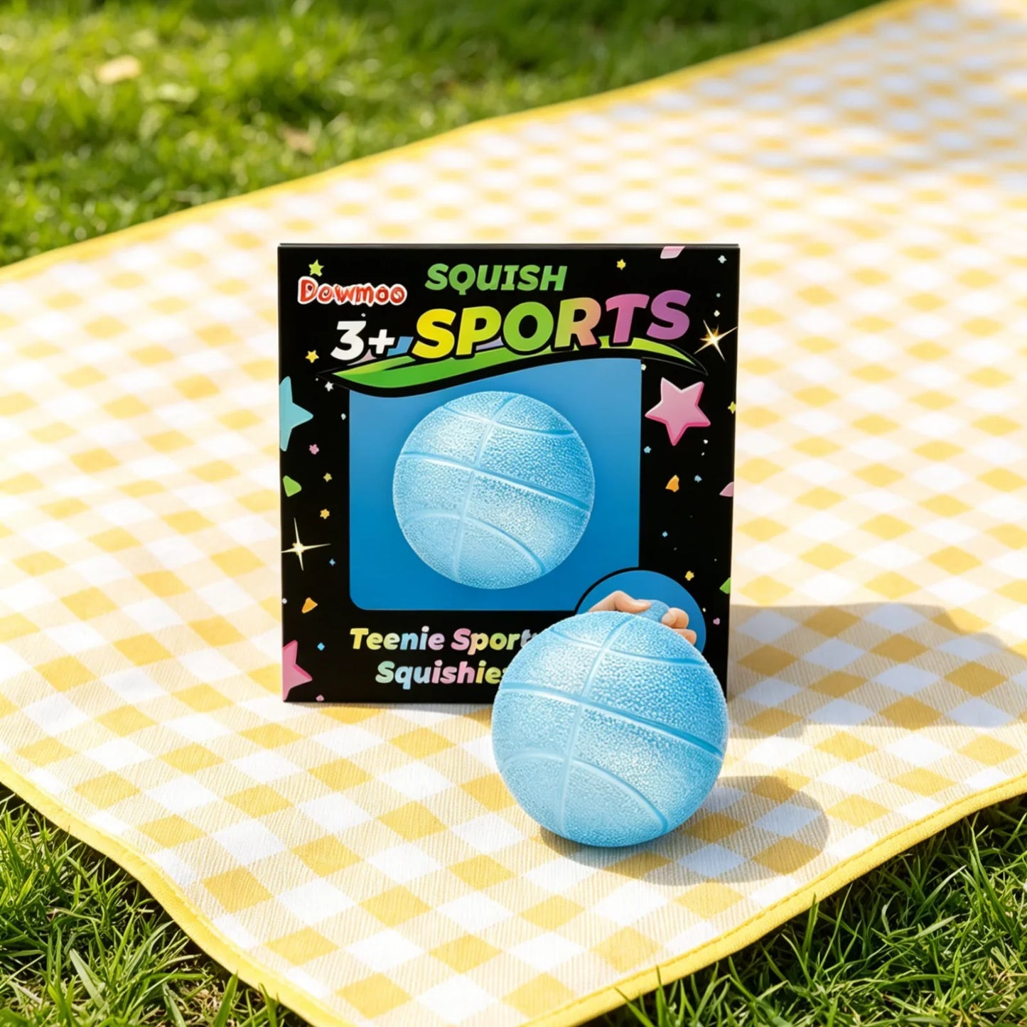 Sport Squishy Stress Ball – Football, Basketball & Rugby