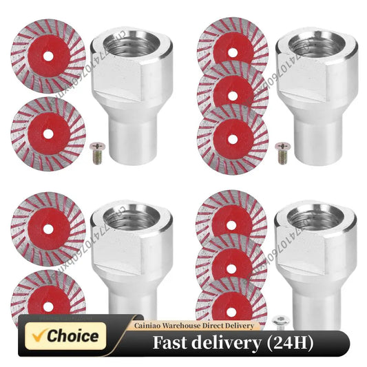 1.57'' Diamond Saw Blades Set Precision & Easy Diamond Concrete Saw Blade General for Jade Crystal Wine Bottle Ceramic Tile Peaceful Pleasures Health and Wellness