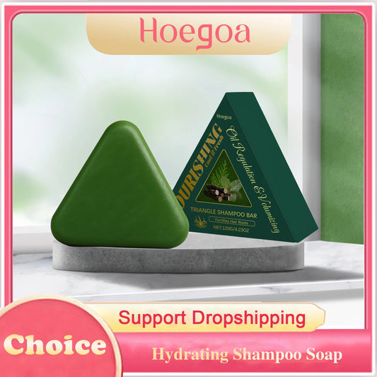 Natural Herbal Shampoo Soap Oil Control Dandruff Removal Deep Cleansing Anti Hair Loss Nourishing Refresh Shampoo Handmade Soap Peaceful Pleasures Health and Wellness