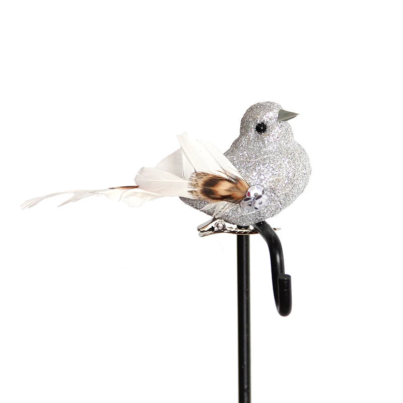 Artificial Simulation Bird Figurine | DIY Home & Garden Decor