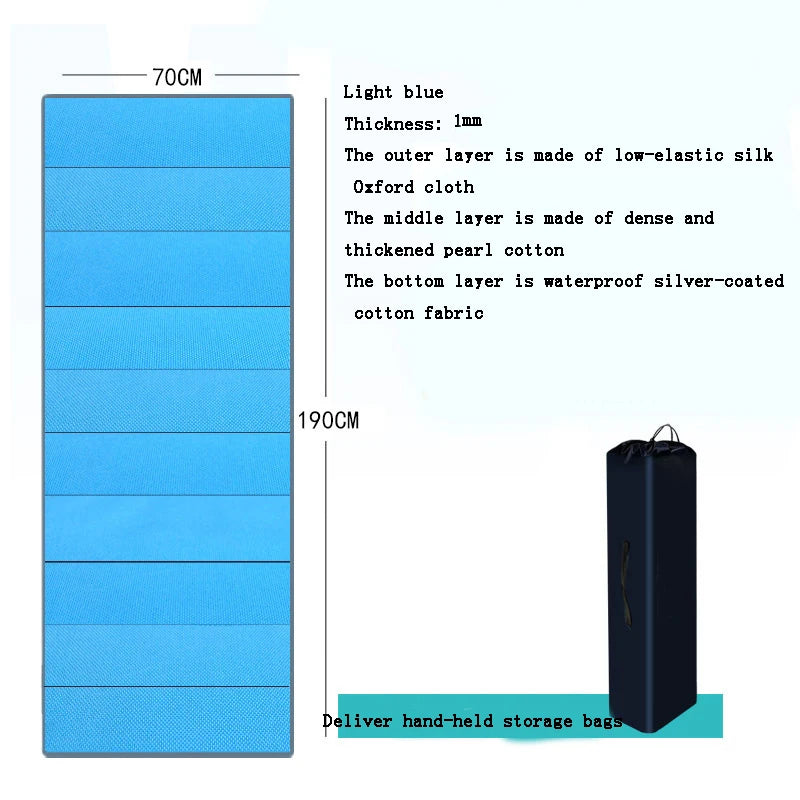 Foldable Moisture-Proof Floor Mat | Office Nap & Camping Mat