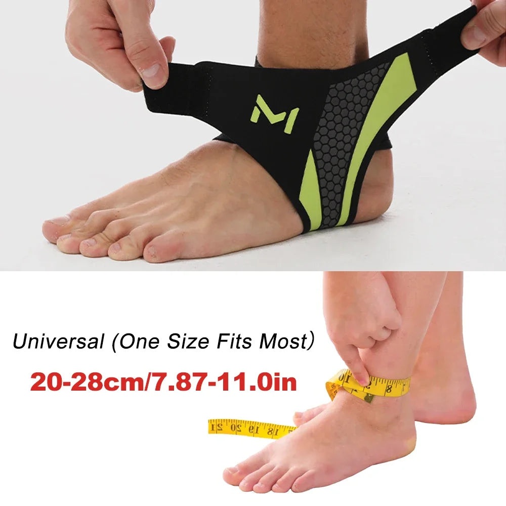 1PCS Ankle Brace Sleeve for Swimming, Surfing, Diving, Paddle Boarding & Aquatic Recovery–Ultra-Thin Support for Men & Women Peaceful Pleasures Health and Wellness
