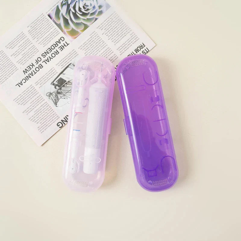 Portable Electric Toothbrush Travel Case & Storage Organizer